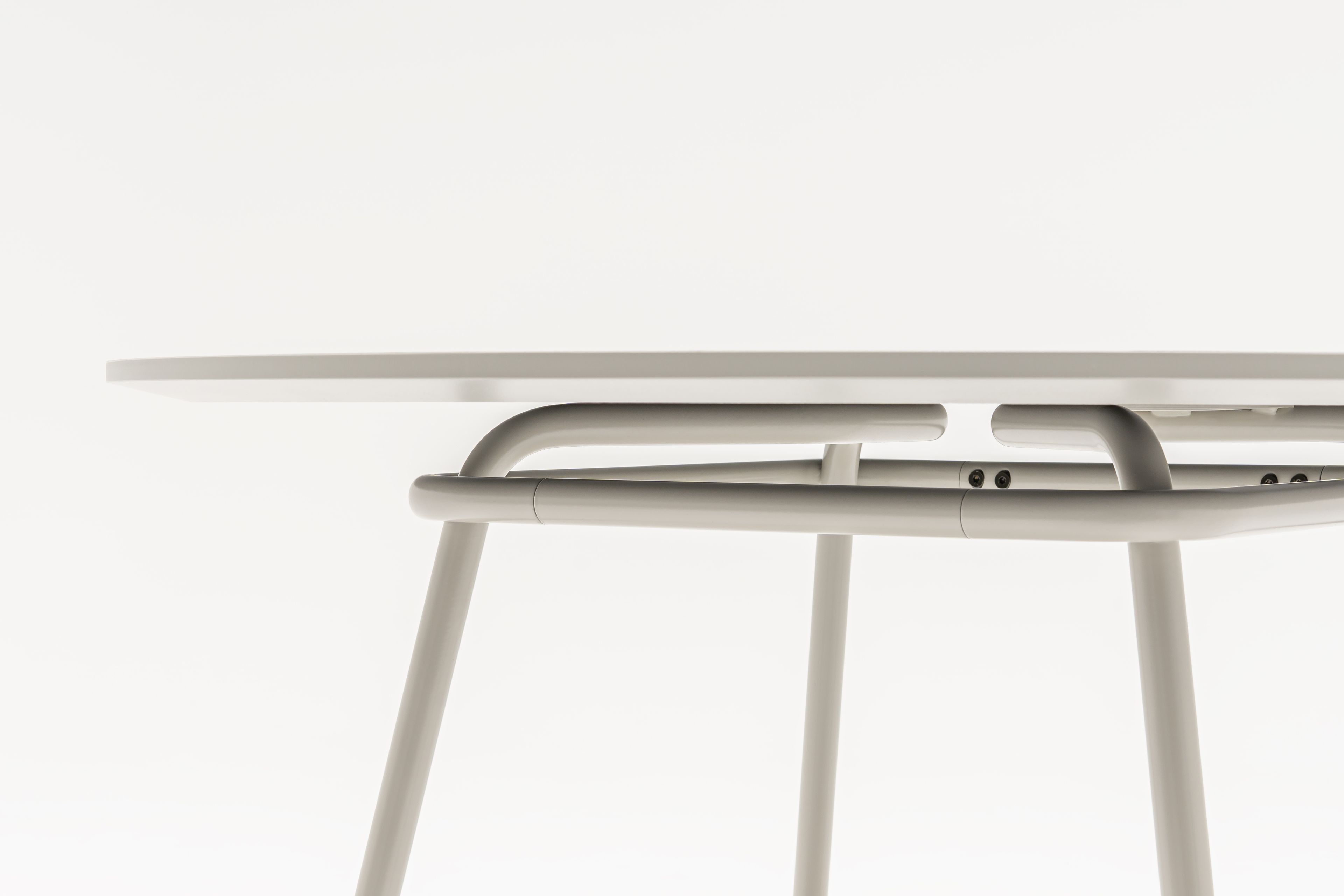 Круглый металлический обеденный стол MDD новая школа ARCH-00138146 - Вид №16