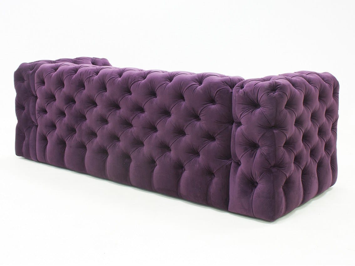 3-местный велюр capitonné диван CREARTE COLLECTIONS Capiton Contemporain ARCH-00097877 - Вид №2