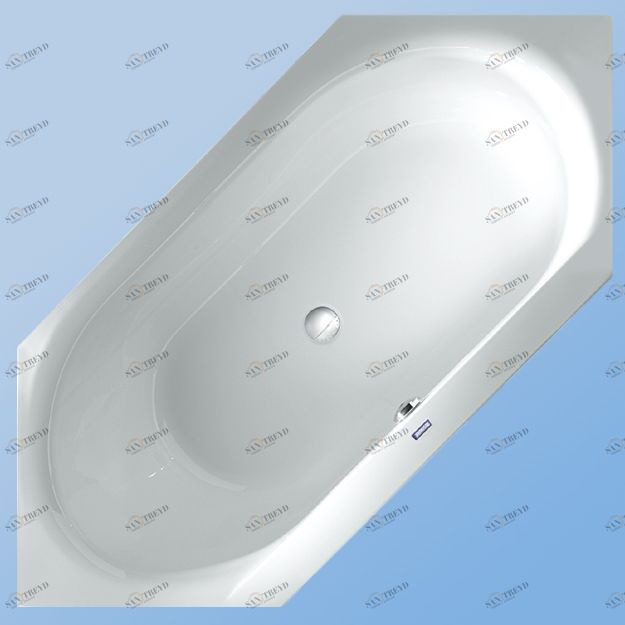 641.032021 Smart Line Collection ванна Duscholux 46025