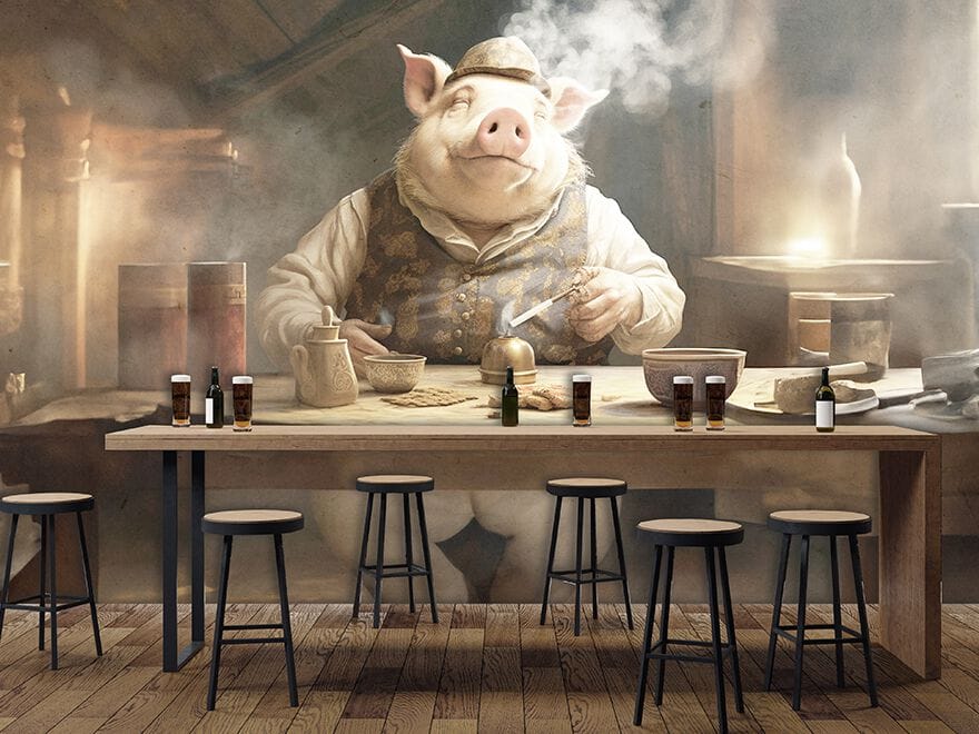 Обои Creativespace Stay Foolish ARCH-00009273