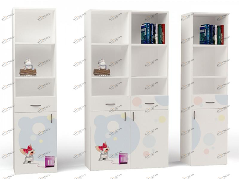 Стеллаж узкий ABC-KING Molly правый 4631147957405