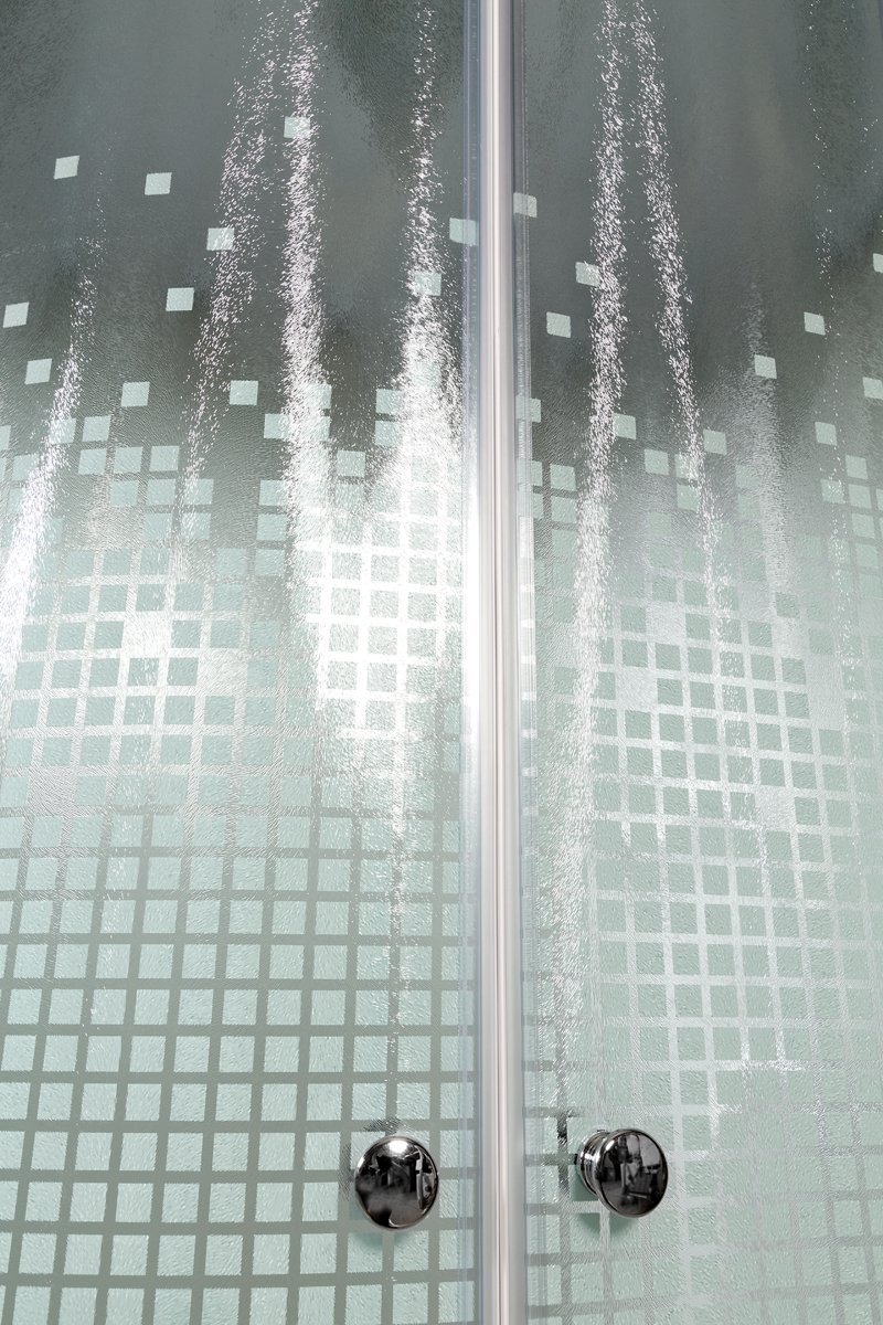 BМ1510 N (без крыши) BLACK Душевая кабина DETO Серия ВМ L 920 R стандартная - Вид №2