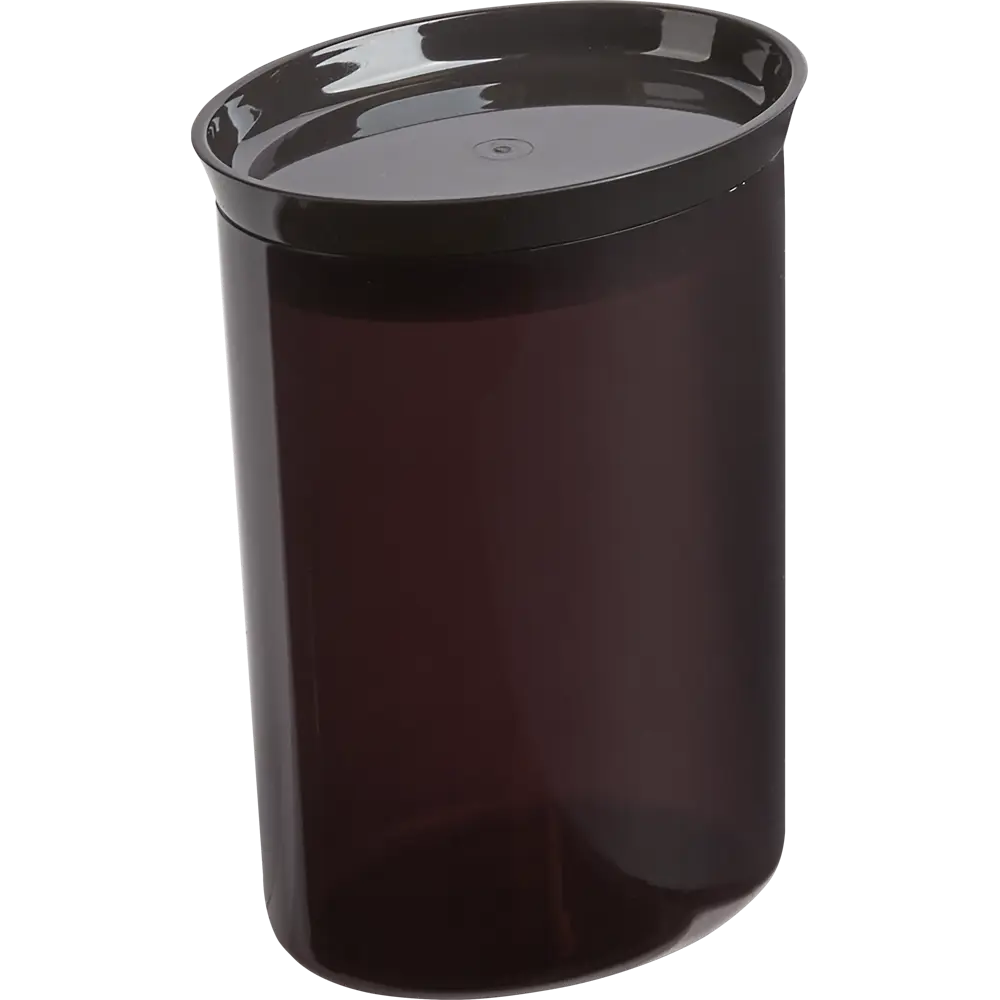 Банка для сыпучих продуктов Berossi Alt 0.9 л, цвет чёрный Santreyd STLM-2188165