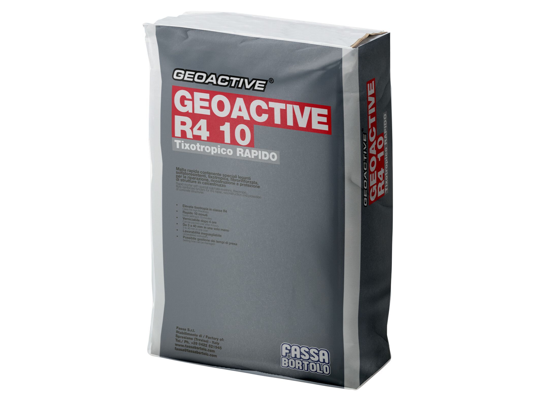 Быстрозажимной раствор для восстановления бетона FASSA растворы для восстановления и отделки ARCH-00136667