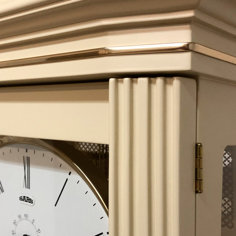 Часы напольные слоновая кость 190 см Ivory SARS ДИЗАЙНЕРСКИЕ 00-3967443 Бежевый  - Вид №3