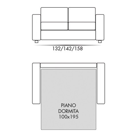 Диваны Divano 2 Posti Maxi Spaziorelaxitalia  Frank Frank Divano 2 Posti Maxi - Вид №7