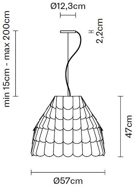Fabbian Подвесной светильник из пластика Roofer sun-id-1391898 - Вид №9