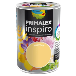 Краска для стен Primalex Inspiro цвет медовый 1 л 84830955 STLM-2122234