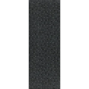 Плитка настенная Azori Mos Laura Grafite 25.1x70.9 см 1.25 м² цвет черный 85091606 STLM-2093468