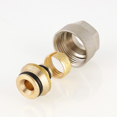 VT.4420.NVE.16 Фитинг коллекторный для металлополимерной трубы Valtec 16 (2,0) мм x 3/4"  - Вид №3