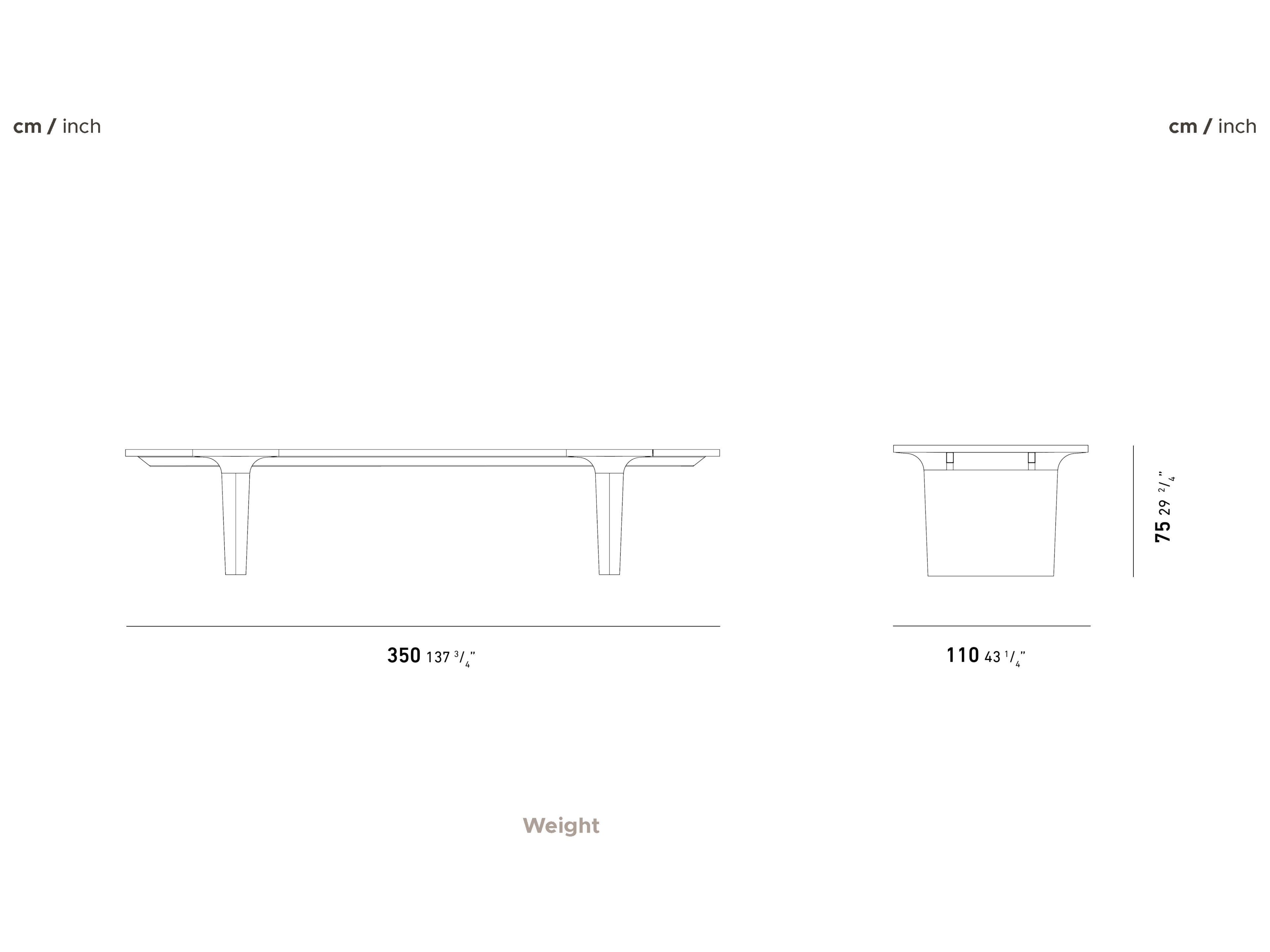 Прямоугольный садовый стол из тикового дерева YAAZ Semt ARCH-00089971 - Вид №10