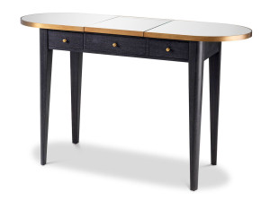 Шкаф для туалетных принадлежностей из дерева и стекла