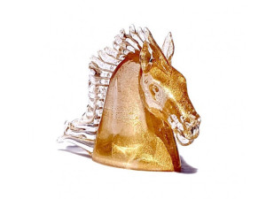 Скульптура из муранского стекла ручной работы