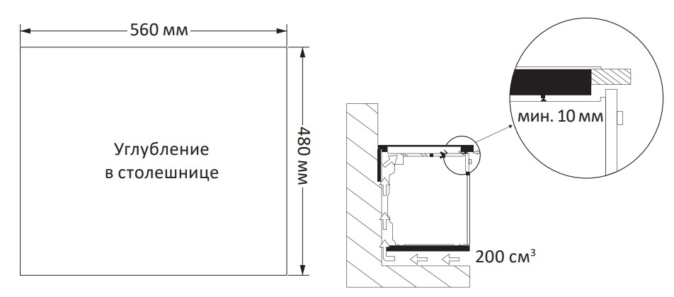 9100932 Газовая варочная поверхность DEXP MGBS-604B2 STDN-0120017 - Вид №6