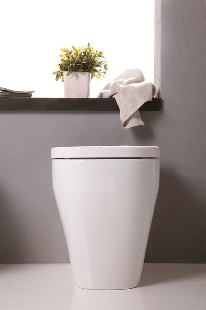 Tue1103r01 Приставной унитаз напольный Белый Olympia Ceramica TUTTO EVO Италия - Вид №3