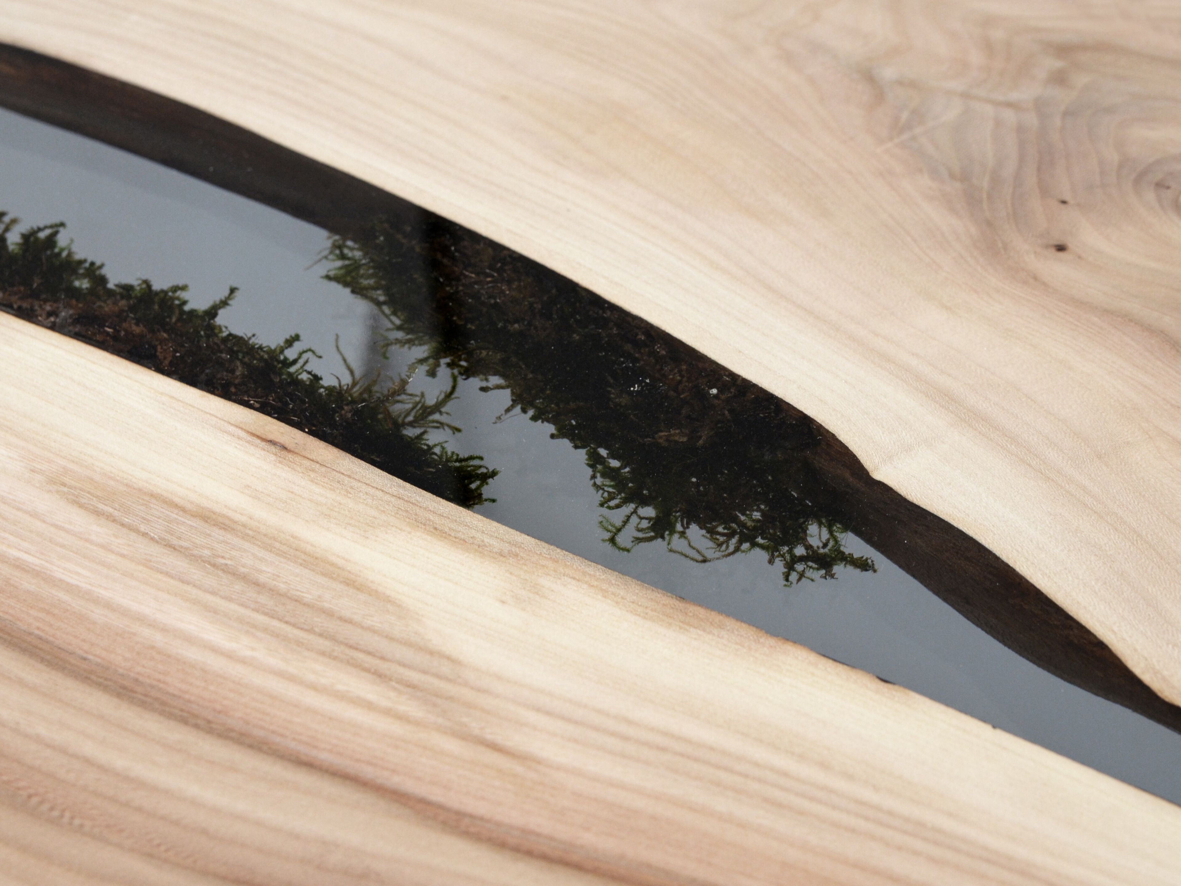 Прямоугольный стол из массива дерева и смолы alcarol Undergrowth ARCH-00021316 - Вид №2