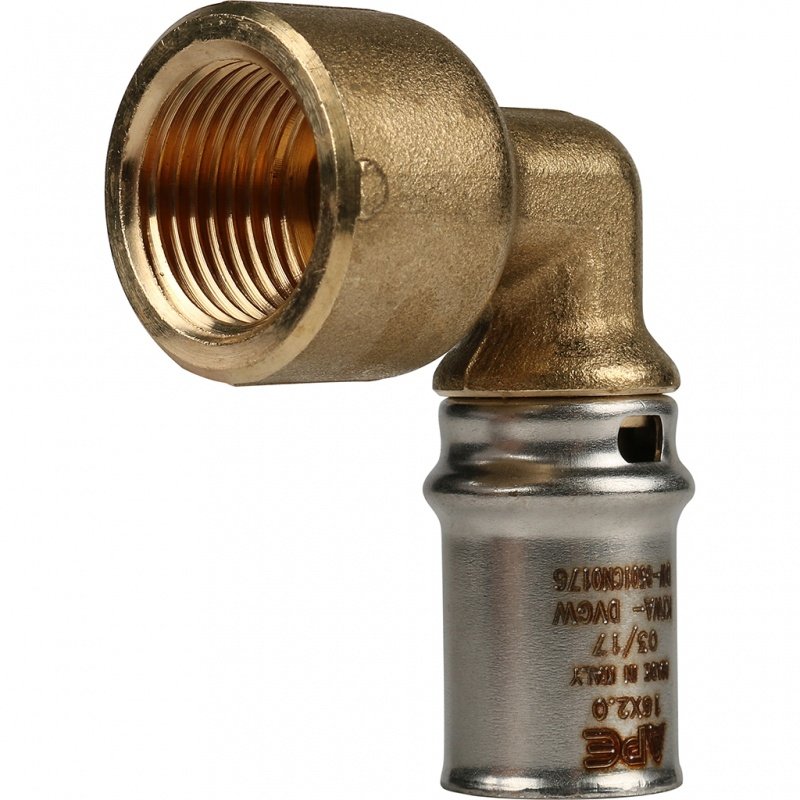 Угол переходной пресс STOUT 16х1/2" ВР SFP0010001216 - Вид №1