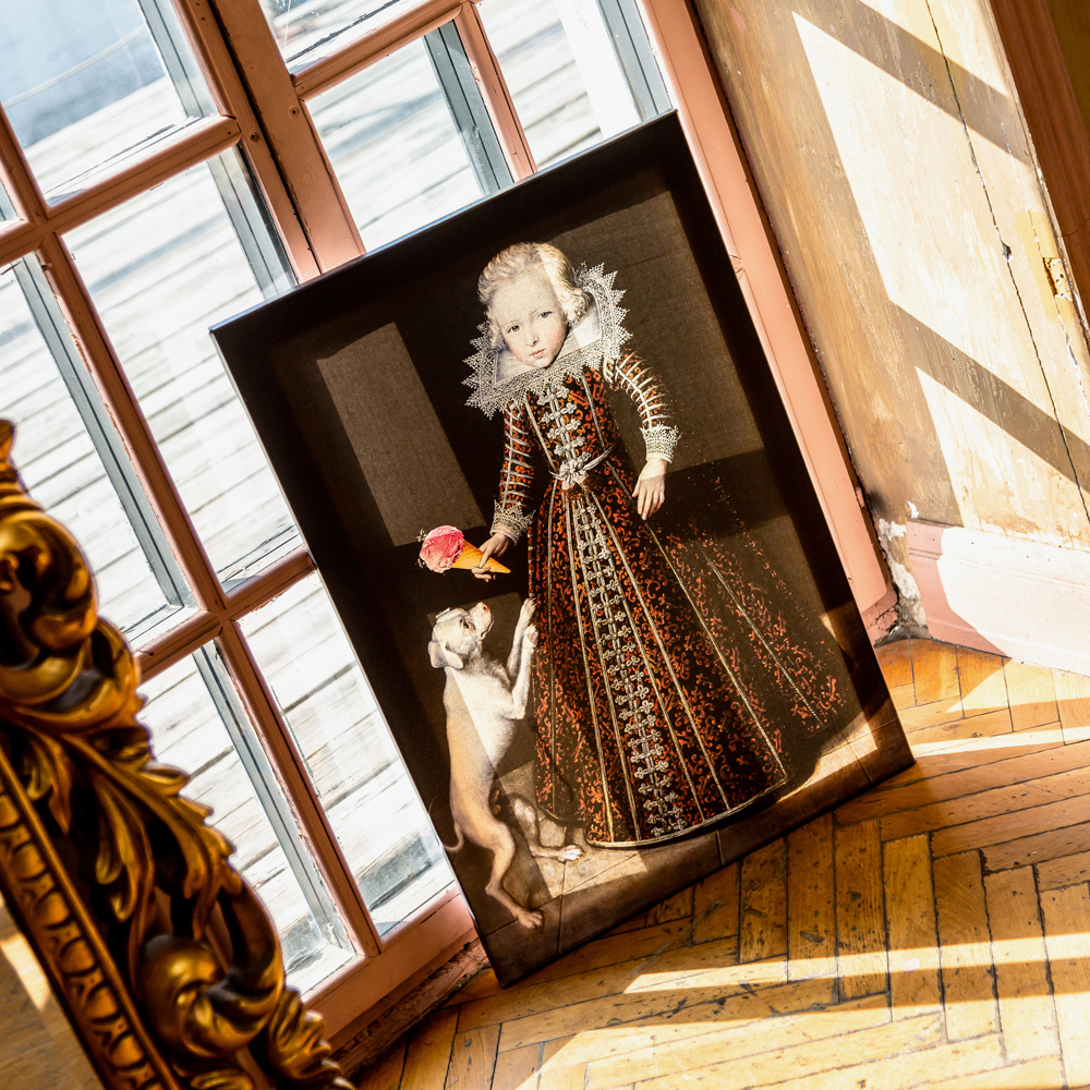 30101919 Арт-портрет «Ульрих Датский» (холст, галерейная натяжка) Object Desire  - Вид №4