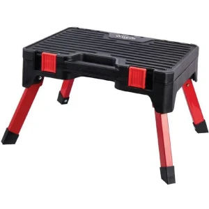 Стремянка-табурет ELITECH ДМ 1 ступень с органайзером, нагрузка 150 кг 89402253