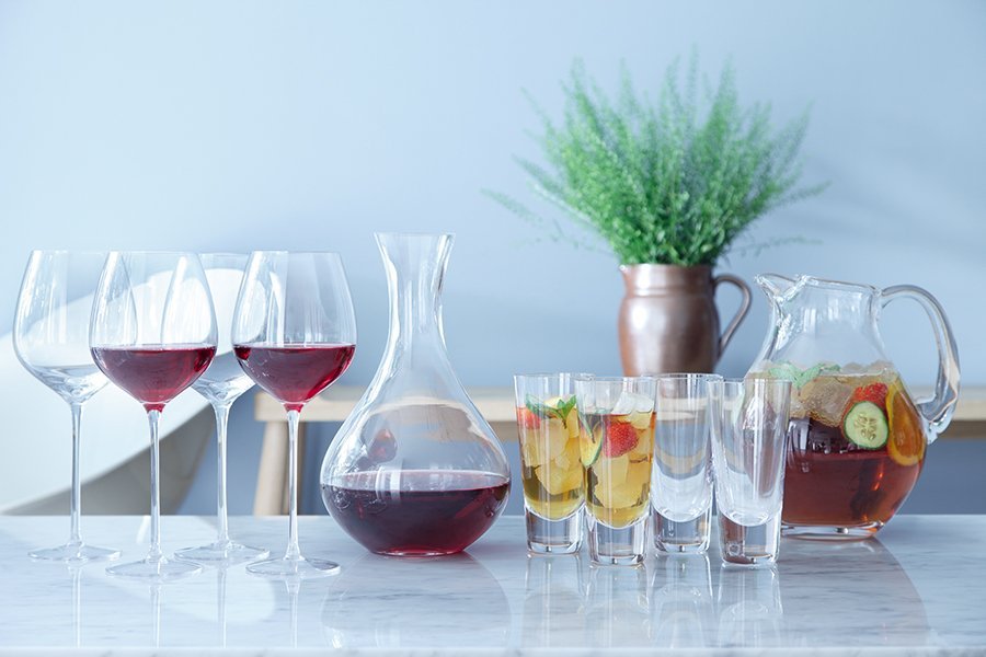 Набор из 2 высоких стаканов для коктейлей 310 мл Bar LSA INTERNATIONAL BAR 00-3863287 Прозрачный - Вид №1