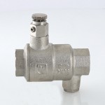 VT.171.N.04 Обратный клапан с дренажем и воздухоотводчиком Valtec 1/2"  - Вид №8