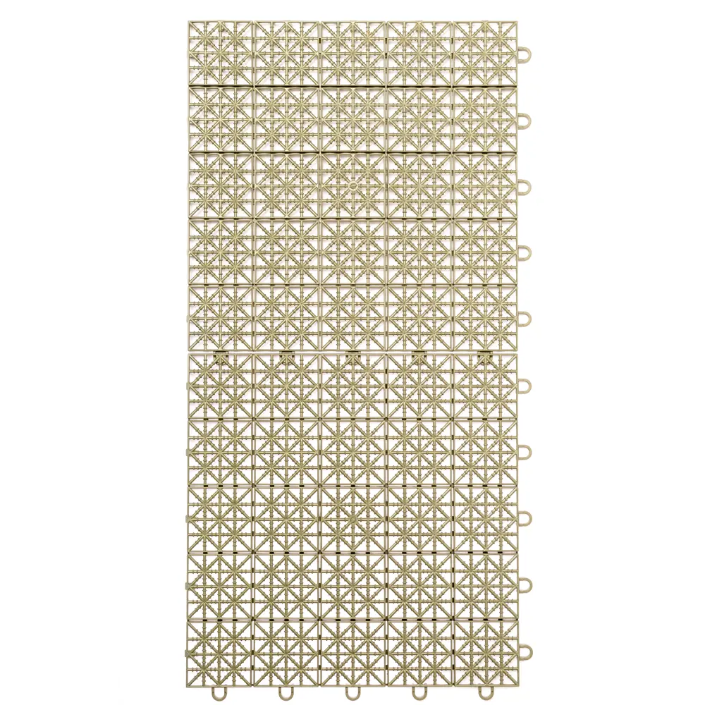 Плитка садовая 33x33 см полипропилен хаки 9 шт Santreyd STLM-2184398 - Вид №2