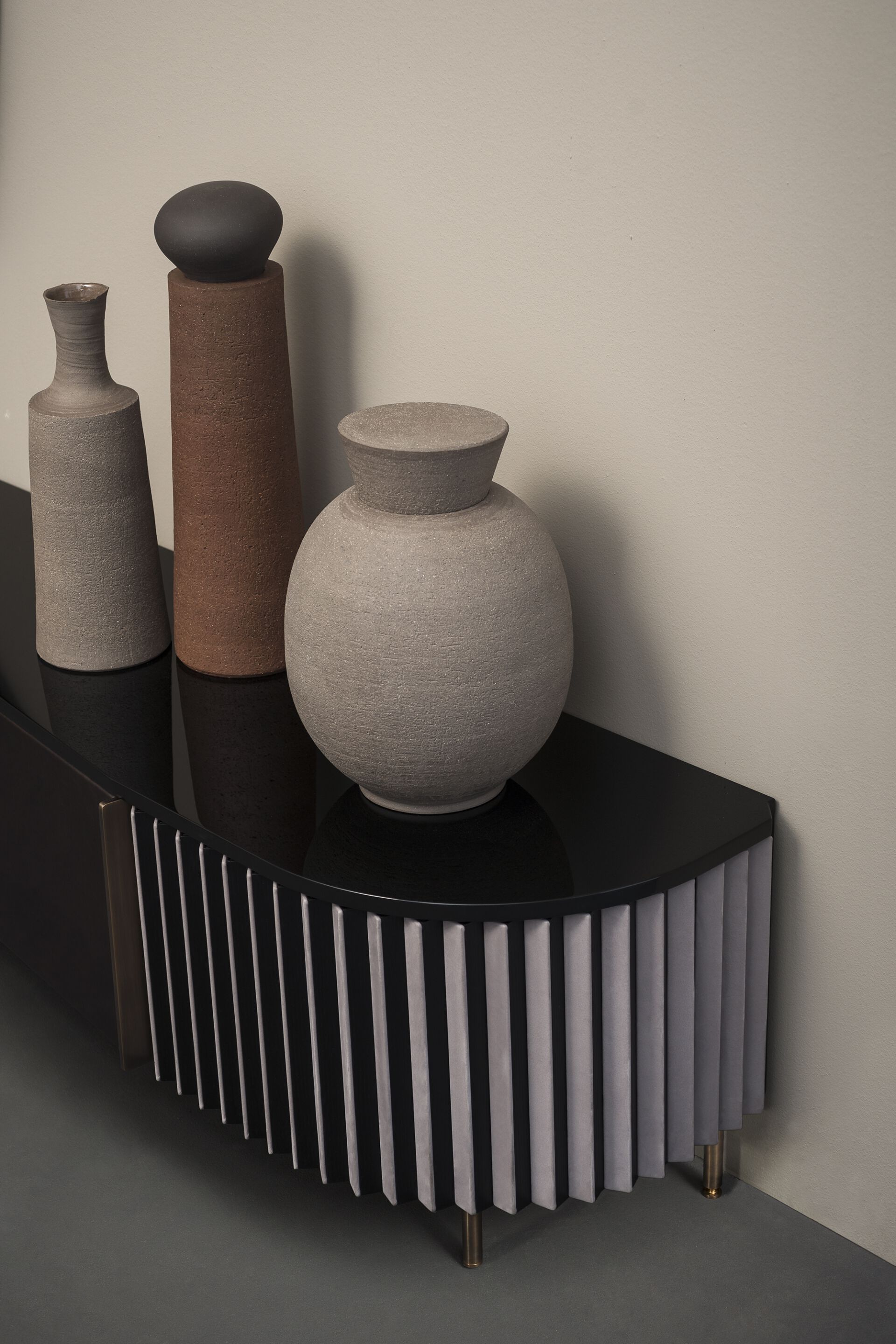 Шкаф из МДФ с распашными дверями Baxter плиссе ARCH-00029752 - Вид №5