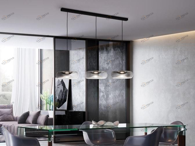 Cangini & Tucci Подвесной светильник из стекла Fold sun-id-1467261