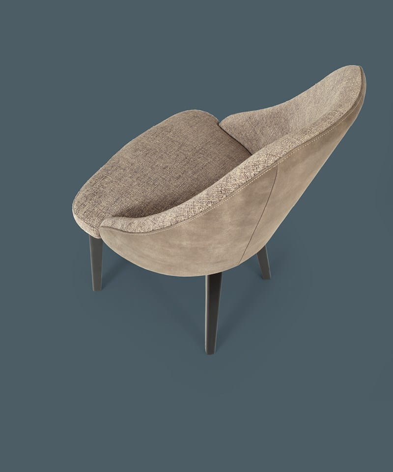 Мягкий стул из ткани Borzalino Neil ARCH-00035608 - Вид №13