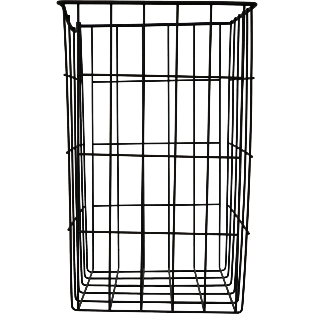 Корзина для белья 25x25x40 см цвет чёрный Santreyd Ferro STLM-2081698 - Вид №1