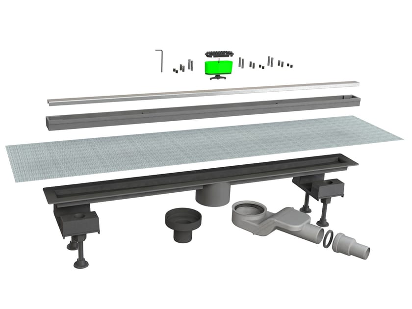 Слив для душа из нержавеющей стали Bonomini Canalissima ARCH-00044599