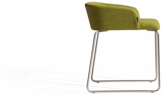 Capdell Стул с обивкой из ткани с подлокотниками Concord sun-id-1506561 - Вид №2