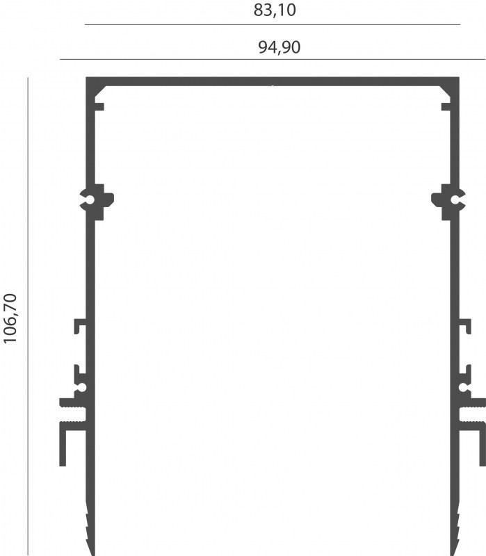 Lucifero's Линейный световой профиль из экструдированного алюминия sun-id-1375128 - Вид №8