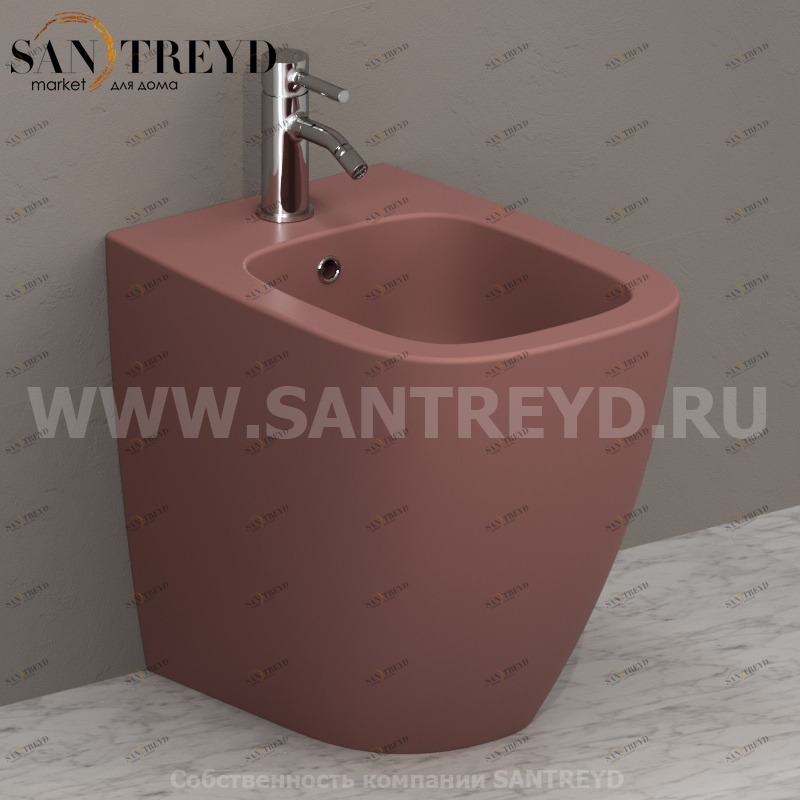 GN010FR Биде напольное GENESIS Ceramica Globo