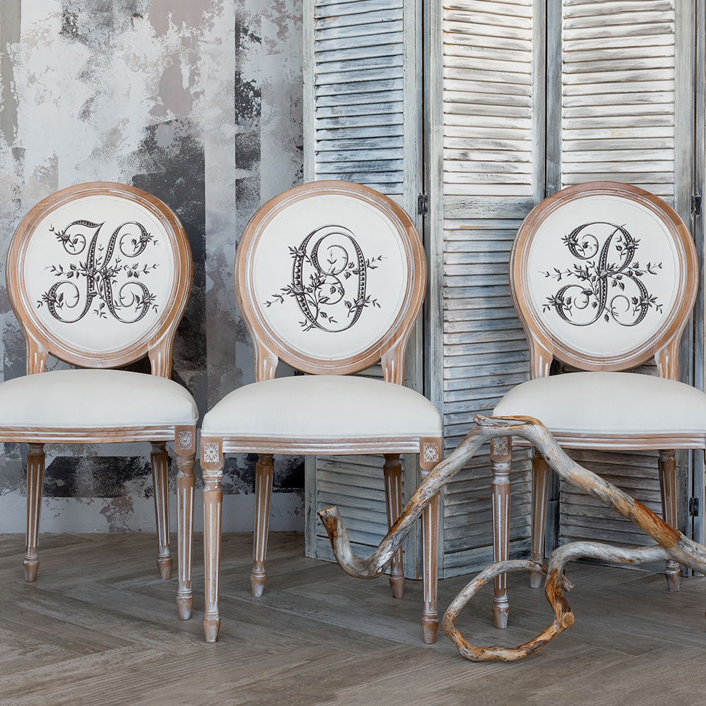 21080515 Стул «Монограмма буквы O» Object Desire Азбука мечты  - Вид №16