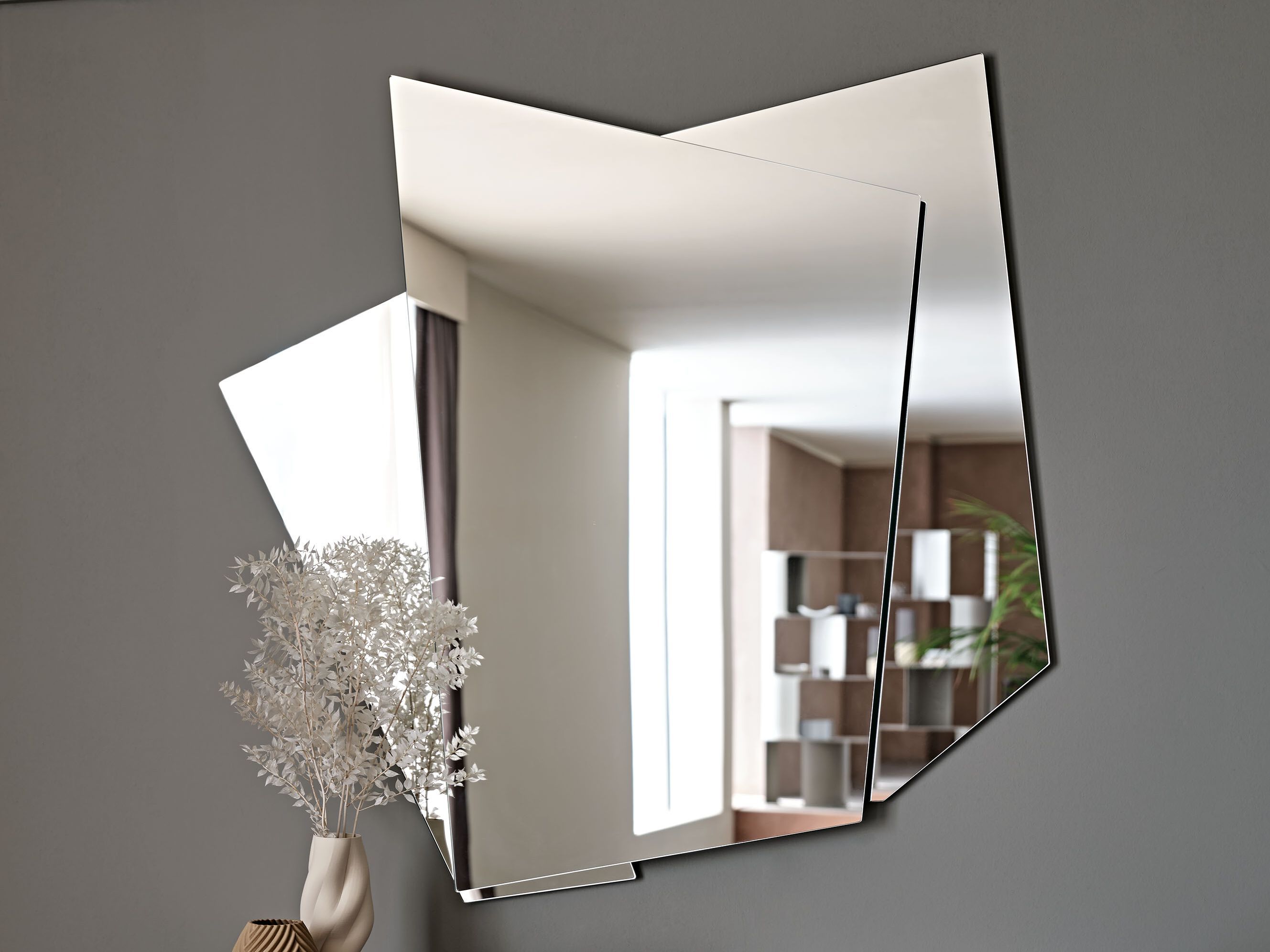 Настенное зеркало Cattelan italia RISIKO ARCH-00087072