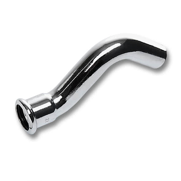 11608618 SANHA 16086 пресс-фитинг, медь, обвод ВПр-НПр, хром. 18 мм  - Вид №1