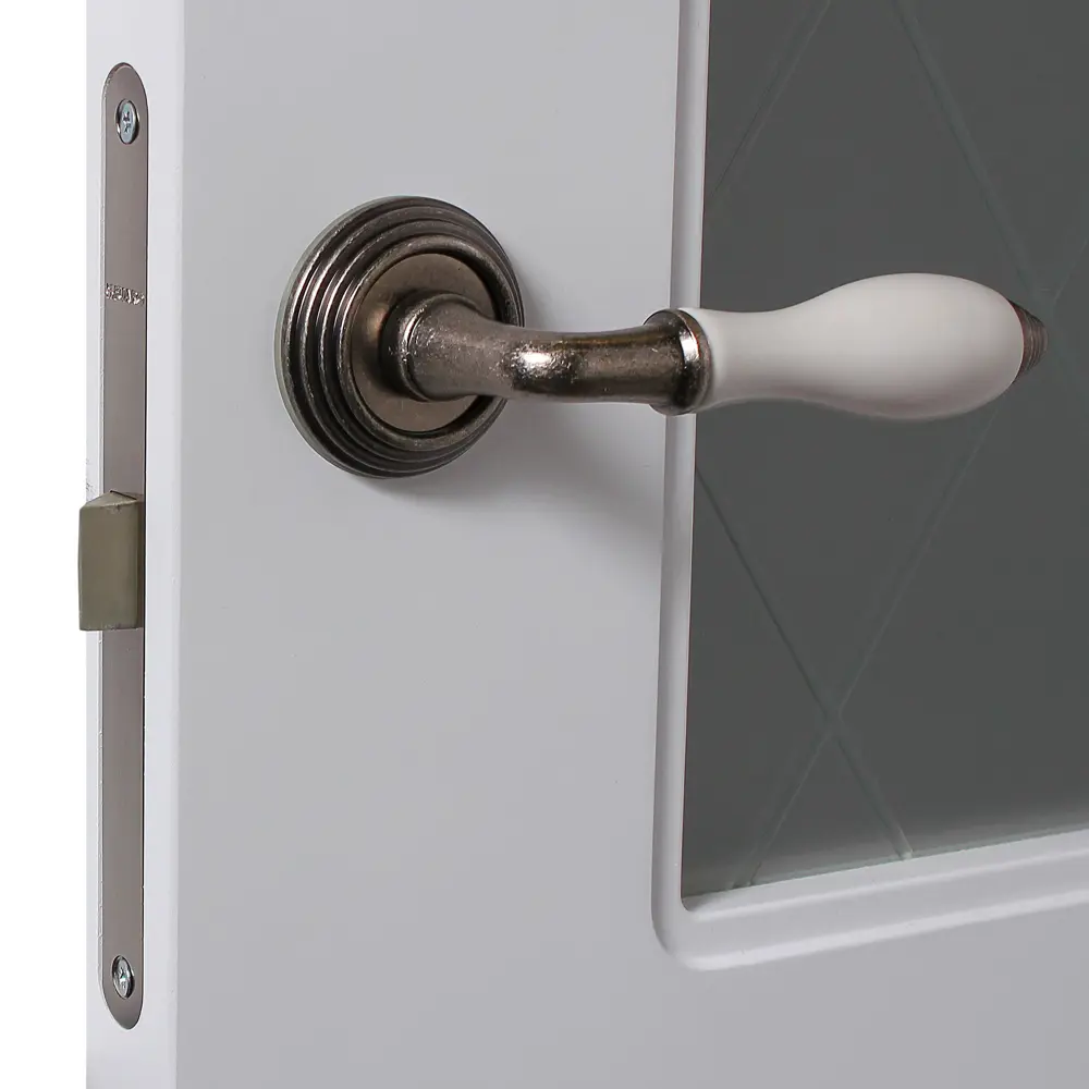 Дверь межкомнатная остеклённая Роялти 80x200 см цвет белый BELWOODDOORS STLM-2082275 - Вид №3