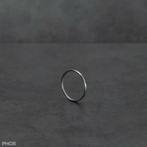 RG30-2 Кольцо для штор с крючком для плиссировки, ширина 2 мм PHOS