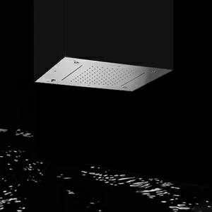 Тропический душ 700х400 PIASRET7002CN_IXS Geda Nextage Shower Plates с двумя каскадами и небулайзерами