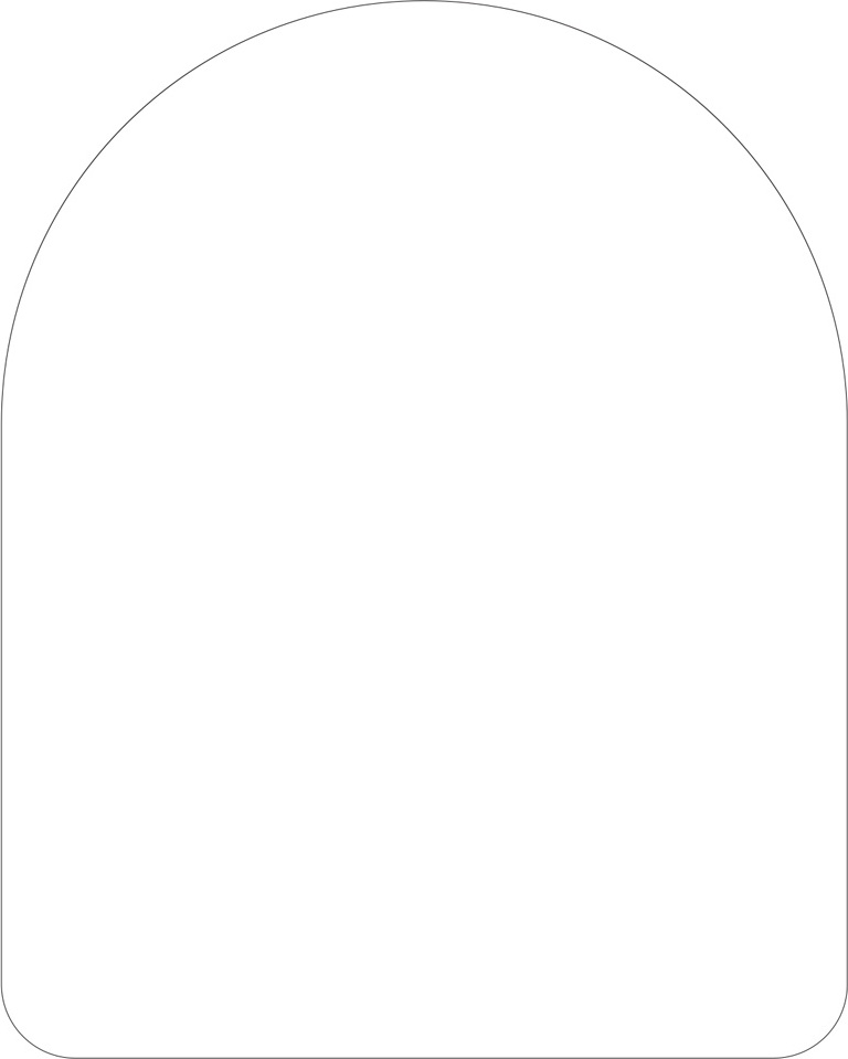 BY 0001 Зеркало со шлифованной кромкой EVOFORM Primary - Вид №1