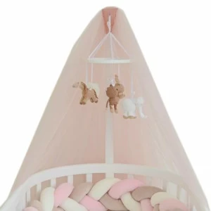 Балдахин для детской кроватки Bed "Розовый жемчуг" (фатин) ELLIPSE ELLIPSE BED 351635 Розовый