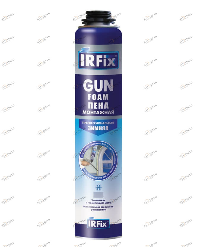 Пена монтажная IRFix GUN профессиональная зимняя 750мл 5397