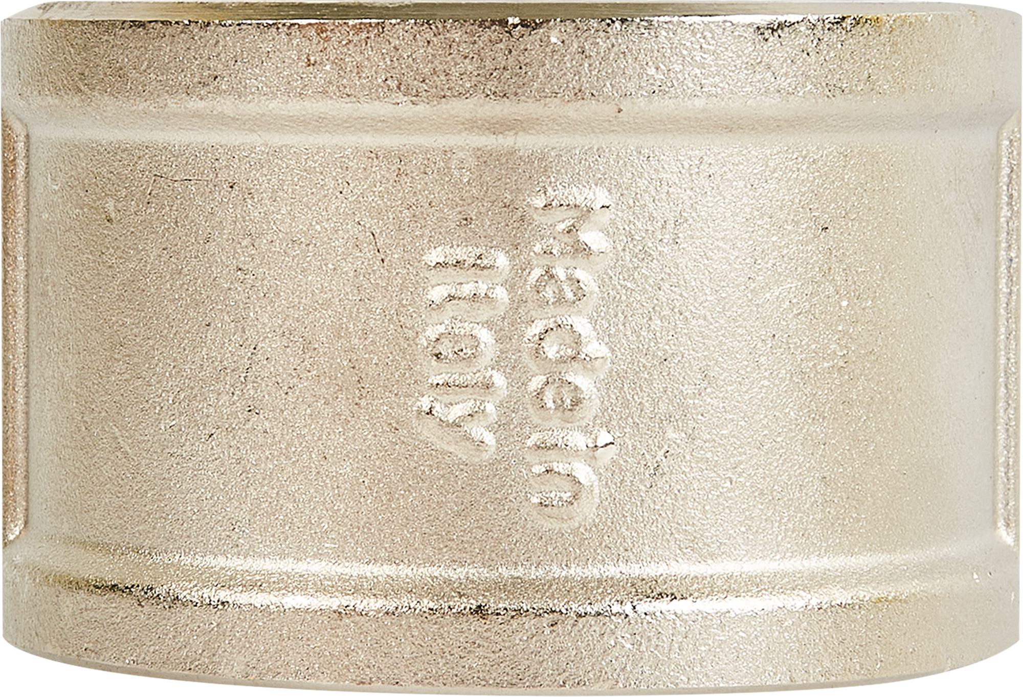 Муфта соединительная STOUT 2" никелированная латунь для труб 82238852 STLM-0022633 - Вид №1