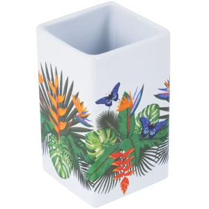 Стакан для зубных щёток «Tropics», керамика