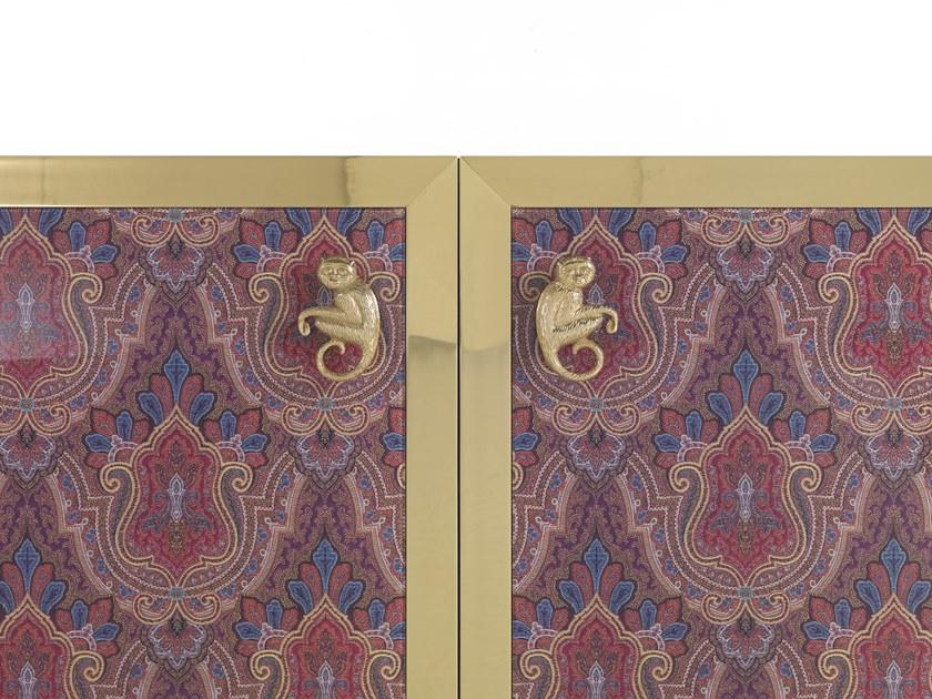 ETRO Home Interiors Комод из латуни и стекла с распашными дверцами Janis E.jan.113.a - Вид №2