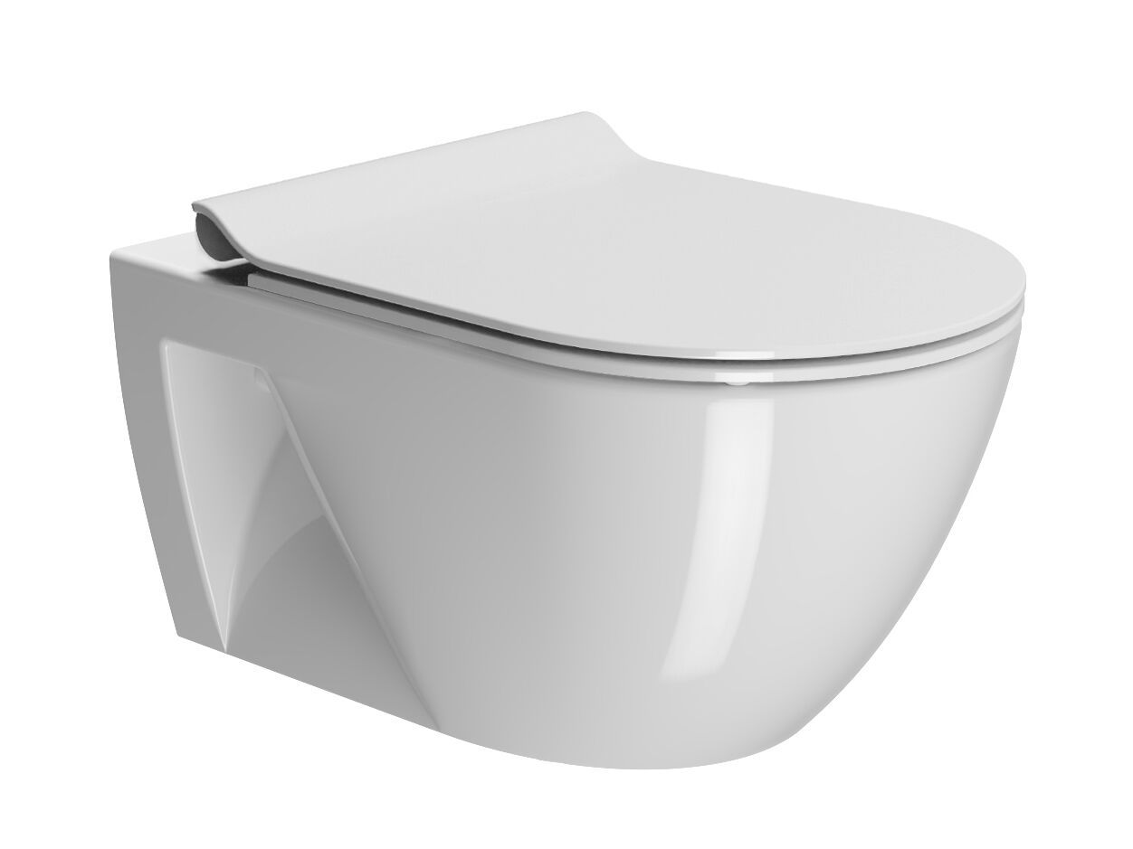 Керамический подвесной туалет без бриды GSI ceramica Pura ARCH-00125110