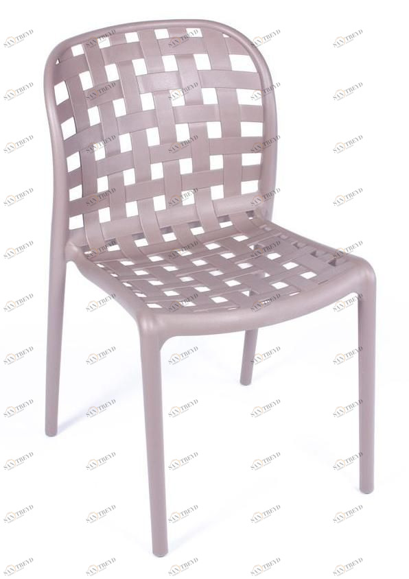 Стул пластиковый латте Olimpia BRADEX HOME  00-3973929 Коричневый 