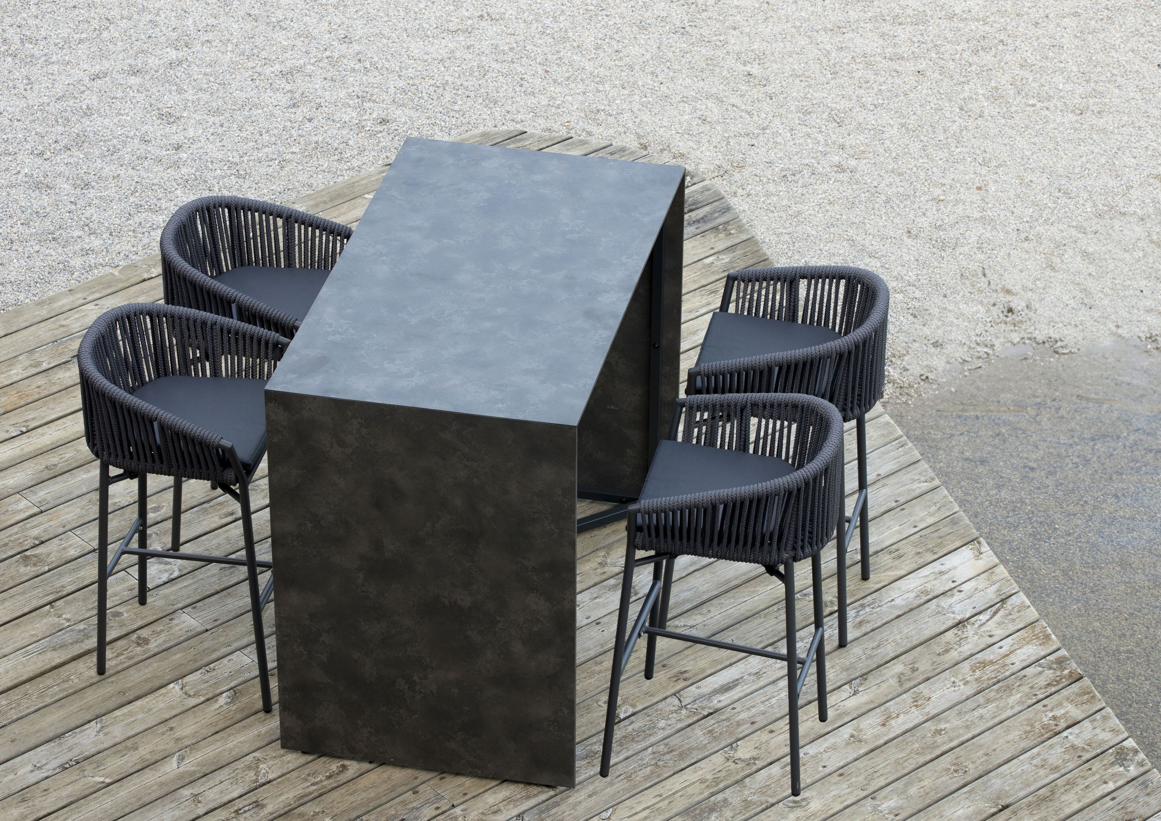 Высокий садовый стул со спинкой DRIGANI Опера ARCH-00082662 - Вид №1