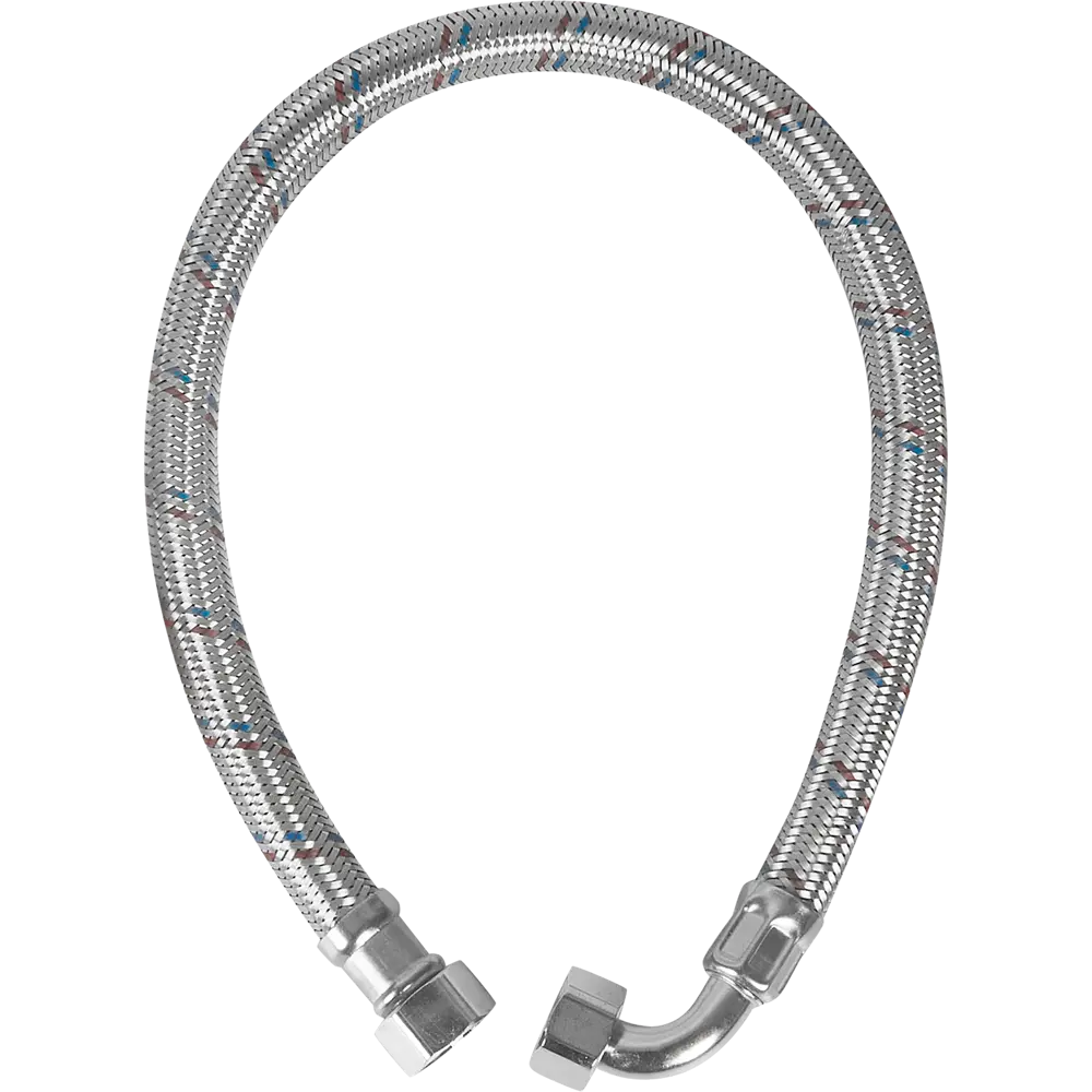 Угловая подводка Aquabeam для воды 1/2" 60 см с внутренней резьбой 86853137 STLM-0810151